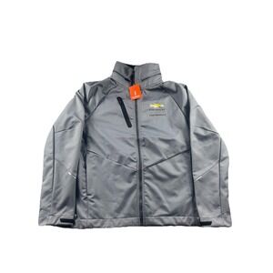 Chevrolet Performance Softshell Jacket Packable Hood Full Zip Mens Large NWT*